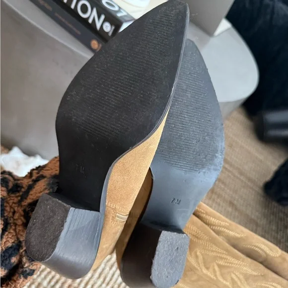 Brown Suede Matisse Agency Western Boot Size 7 *Worn Once* - Picture 7 of 7